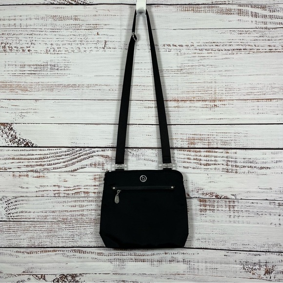 Baggallini Tucson Black Anti Theft RFID Crossbody Purse - Picture 1 of 15